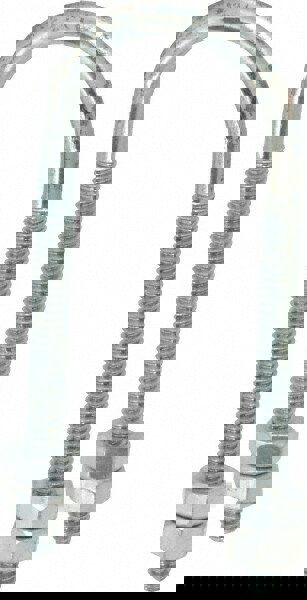 Round U-Bolt: Without Mount Plate, 1/4-20 UNC, 2-3/8